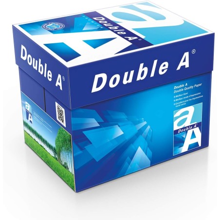 Ramette ou rame de papier Format A4 Double A - Lot de 5 rames