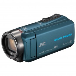 JVC GZ-RX645 Bleu + Carte SDHC 16 Go