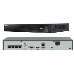 NVR 4 canaux 1U 4 PoE 4K DS-7604NI-Q1/4P