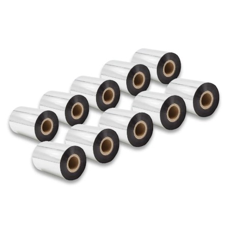 Ruban transfert thermique / Ruban Encreur- 110 mm x 300m - Cire
