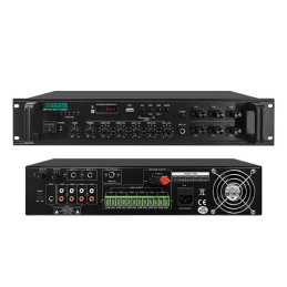 Amplificateur de radiomessagerie MP210U 60 W-350 W 6 zones avec