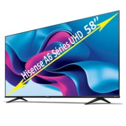 Téléviseur Connecté 4K UHD 58" Hisense A6 Séries