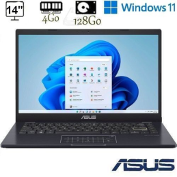 ORDINATEUR PORTABLE ASUS R429M MÉMOIRE RAM 4 Go DISQUE DUR 128