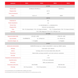 Onduleur APS - 20000 VA - 20 KVA Triphasé APS X20