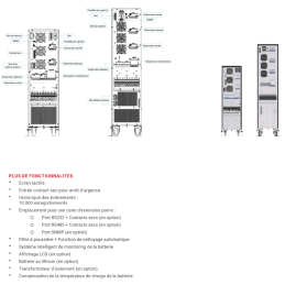 Onduleur APS - 20000 VA - 20 KVA Triphasé APS X20