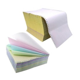 Papier Listing blanc 4 exemplaires 240x12 - carton de 2500