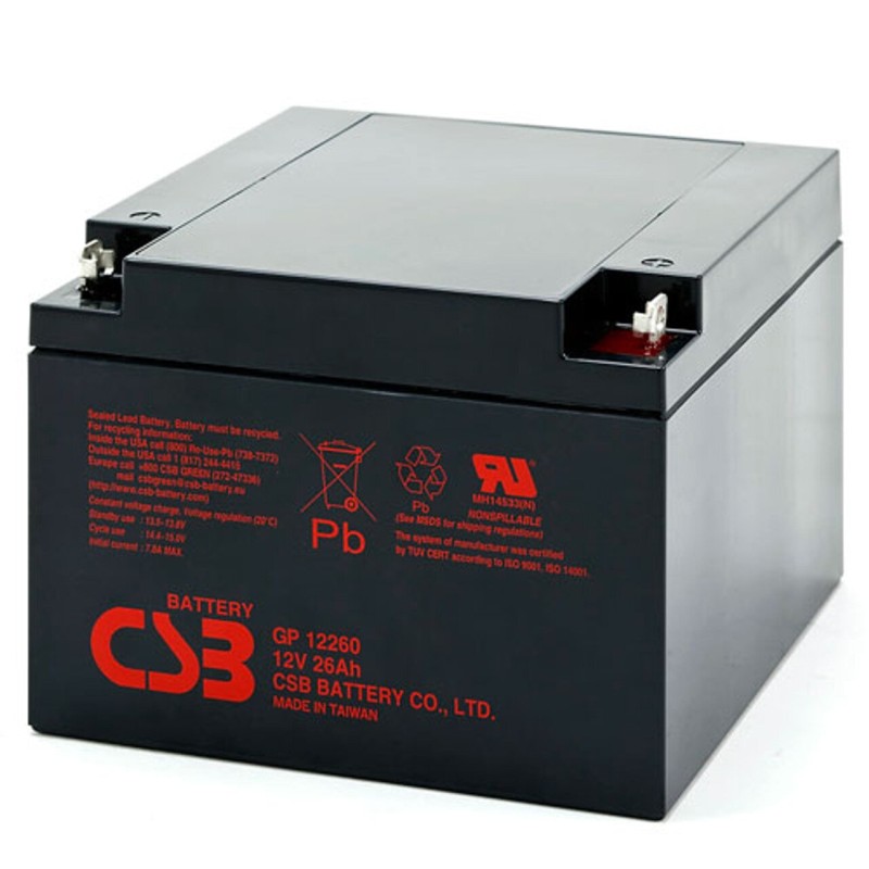 Batterie pour Onduleur 12V 26Ah Batterie pour Onduleur 12V 26Ah