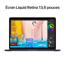 Apple MacBook Air M2 13 pouces (2022) Lumière stellaire 8Go/512 Go (MLY23FN/A)