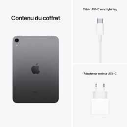 Apple iPad mini (2024) 128 Go Wi-Fi Bleu