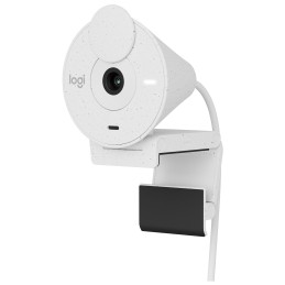 Webcam Logitech BRIO 300 (Blanc Cassé)