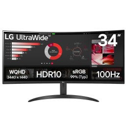 ECRAN PC LG 34" LED - UltraWide 34WR50QK-B