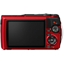 OLYMPUS compact étanche TG7 Rouge + Caisson étanche PT059