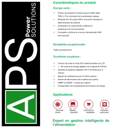Onduleur APS - 5000 VA - 5 KVA Monophasé ECO Plus