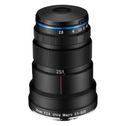 LAOWA Objectif 25mm f/2.8 2,5-5x Ultra Macro Compatible avec