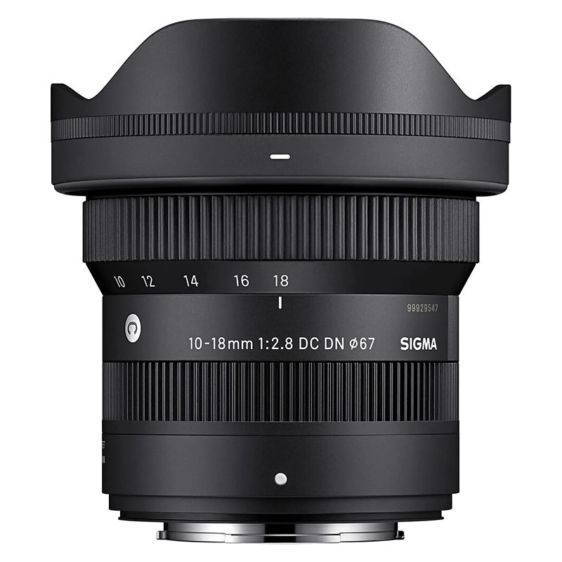 SIGMA Objectif 10-18mm f/2.8 DC DN CONTEMPORARY compatible avec