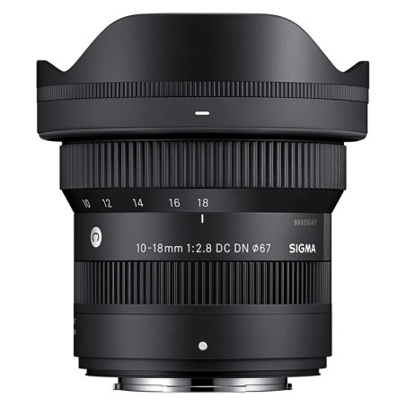SIGMA Objectif 10-18mm f/2.8 DC DN CONTEMPORARY compatible avec