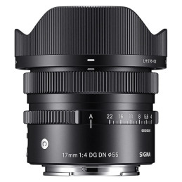SIGMA Objectif 17mm f/4 DG DN CONTEMPORARY Compatible avec Sony