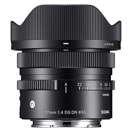 SIGMA Objectif 17mm f/4 DG DN CONTEMPORARY Compatible avec Sony