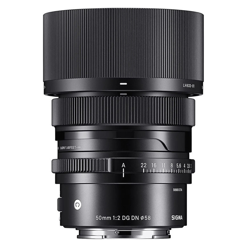 SIGMA Objectif 50mm f/2 DG DN CONTEMPORARY Compatible avec Sony