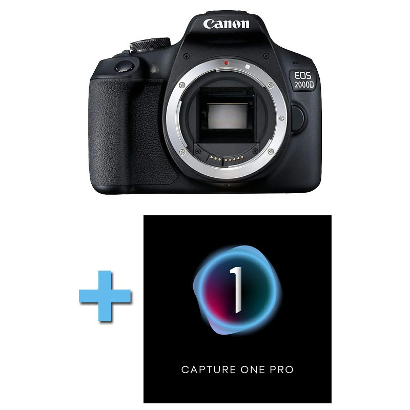 CANON EOS 2000D Nu + Logiciel Capture One Pro CANON EOS 2000D Nu + Logiciel Capture One Pro