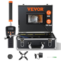 VEVOR Caméra Inspection Canalisation avec Localisateur 512 Hz