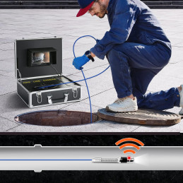 VEVOR Caméra Inspection Canalisation avec Localisateur 512 Hz