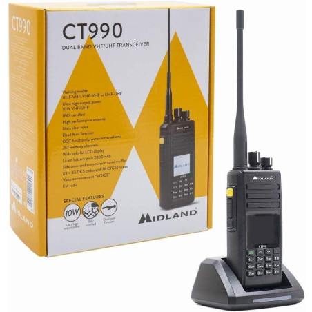 Talkie Walkie Midland CT990-EB - PTI