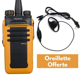 Talkie Walkie Hytera BD615 UHF + Oreillette offerte