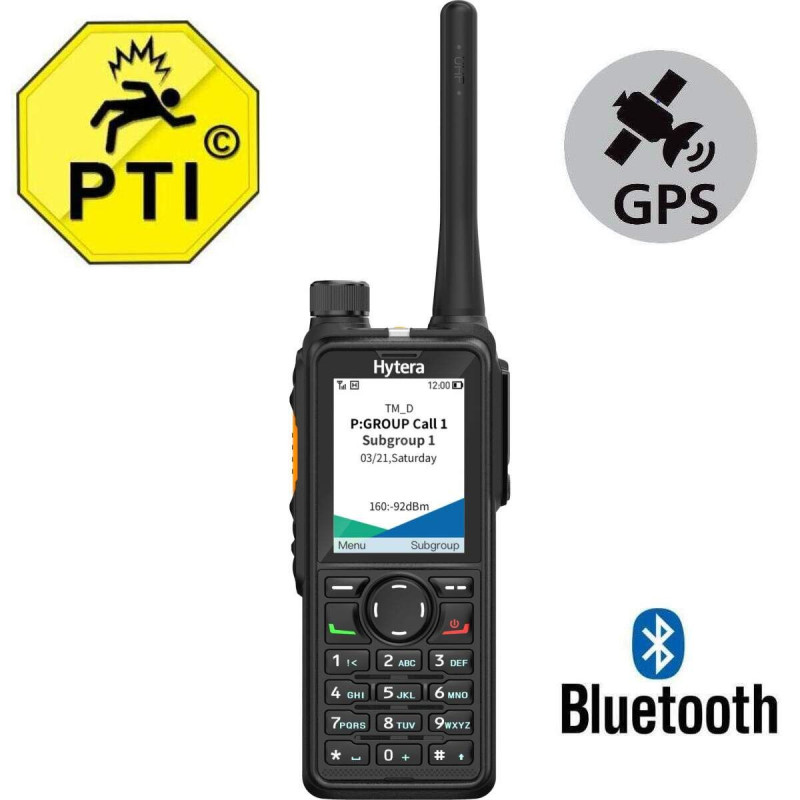 Talkie Walkie Hytera HP785 UHF PTI Bluetooth GPS Talkie Walkie Hytera HP785 UHF PTI Bluetooth GPS