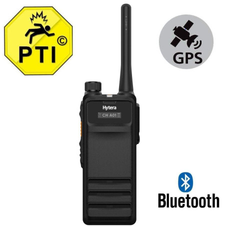 Talkie Walkie Hytera HP705 UHF PTI Bluetooth GPS