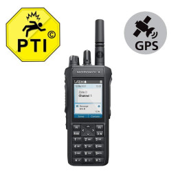 Talkie Walkie Motorola R7 VHF avec écran et clavier PTI GPS