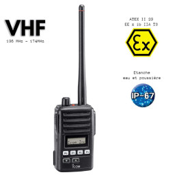 Talkie Walkie Icom IC-F51 Atex VHF
