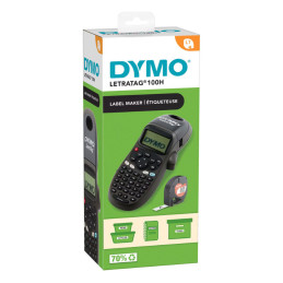 Imprimante Dymo LetraTag LT-100H Noir