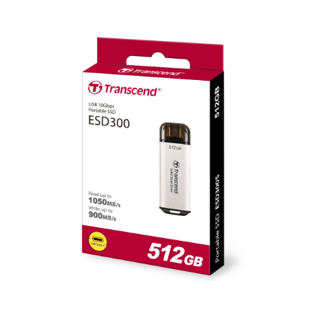 Disque dur externe SSD Transcend 512 GIGA