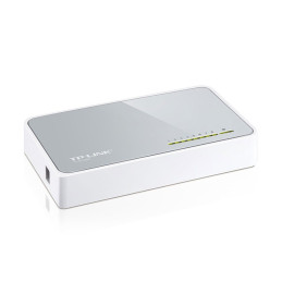 Switch TP-Link Ethernet 8 Ports 10/100 Mbps TL – Blanc