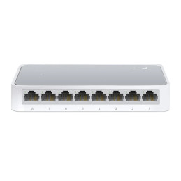 Switch TP-Link Ethernet 8 Ports 10/100 Mbps TL – Blanc