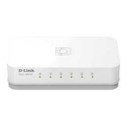 Switch D-Link – 5 Ports DES-1005C 10/100mbps Ethernet – Blanc