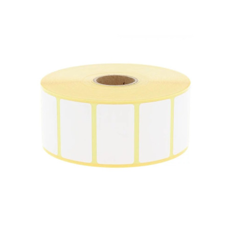 Rouleau d'étiquette transfert thermique autocollante 38 x 25 mm