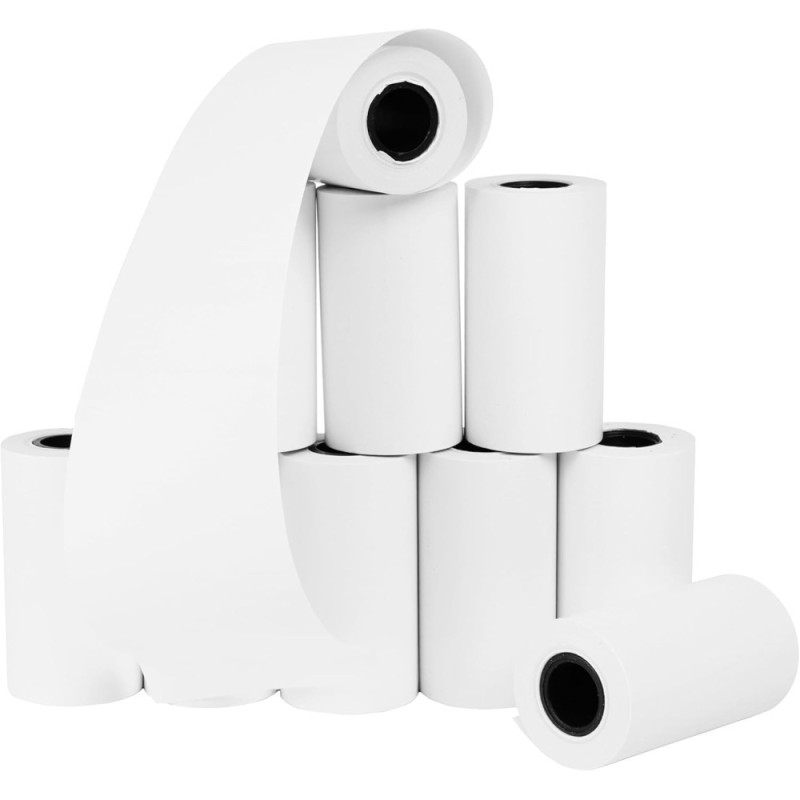 100 Rouleaux De Papier Thermique Haute Qualité – Format 57x40 Mm, 19 Mètres De Long – Pour Imprimantes De Caisse Et TPE