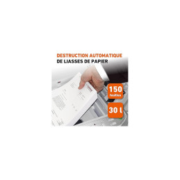 Destructeur de Documents IDEAL Professionnel 30L-8280