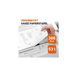 Destructeur de Documents IDEAL Professionnel 53L-8285