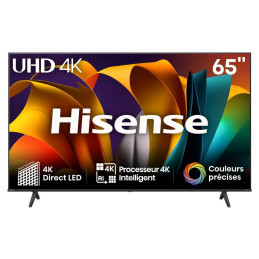 Téléviseur Hisense 65 Pouces -4K - Ultra HD - Smart Tv