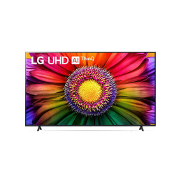 Téléviseur LG smart TV UHD UR80 4K 86 pouces avec wifi