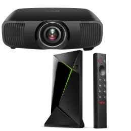 Vidéoprojecteur 4K Epson EH-LS12000B + NVIDIA SHIELD TV Pro