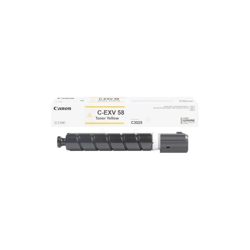 Cartouche Toner Canon C-EXV 58 Jaune
