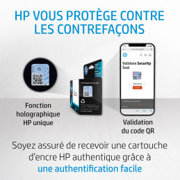 Cartouche D'Encre HP 305 Noir/3 Couleurs (6ZD17AE)