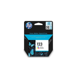 Cartouches D'encre HP 123- Noir Et Couleur (F6V16AE/F6V17AE)