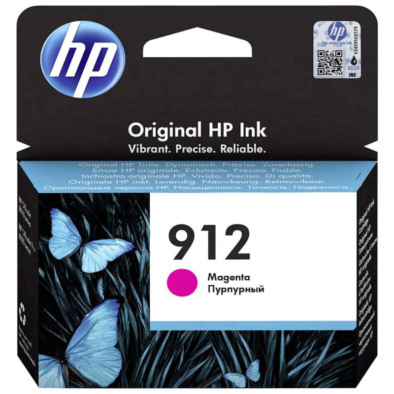 Cartouche D'encre HP 912 Magenta (3YL78AE) Cartouche D'encre HP 912 Magenta (3YL78AE)