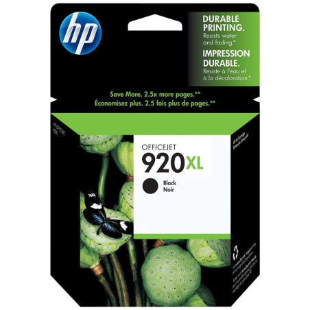 Cartouche D'encre HP 920XL D'origine Noir (CD975AE)