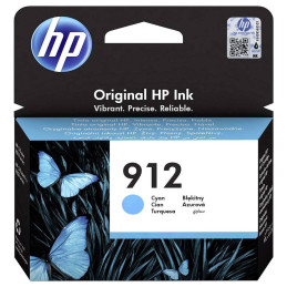 Cartouche D'encre HP 912 Cyan (3YL77AE)